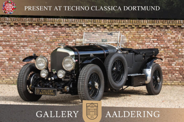 Bentley Speed 8 “Peking to Paris spec” van Racing Green, VOLLEDIGE OPTIES! 1948