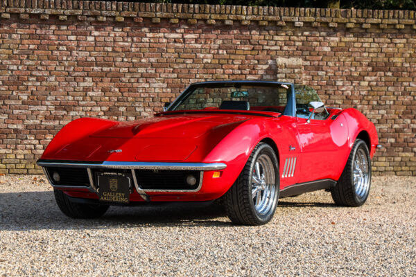 Corvette C3 Stingray Convertible "Una verniciatura da concorso" 1969