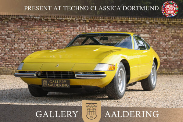 Ferrari 365 GTB/4 Daytona “Left the factory in Giallo Senape” 1971
