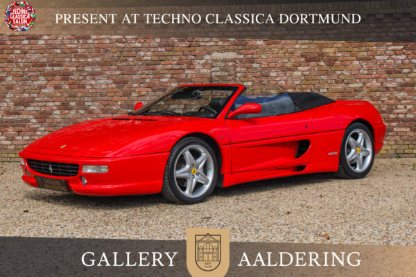 Ferrari F355 Spider F1 Slechts 18.000 km gereden sinds nieuw! 1998