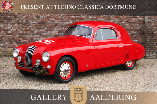 Fiat 1100 S MM Deelnemer “De Mille Miglia Veteranenauto” 1947