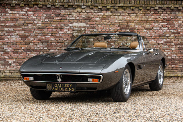 Maserati Ghibli 4.7 Spyder “The original, straight from the factory” 1969