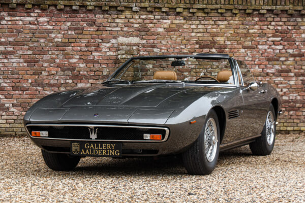 Maserati Ghibli 4.7 Spyder “El original, directamente de fábrica” 1969