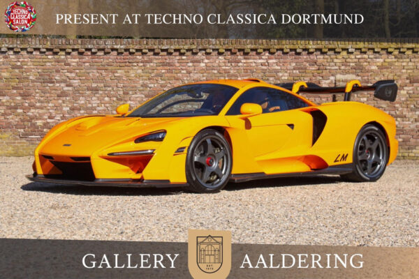 McLaren Senna LM « Papaye Orange » avec 727 km au compteur, 2020