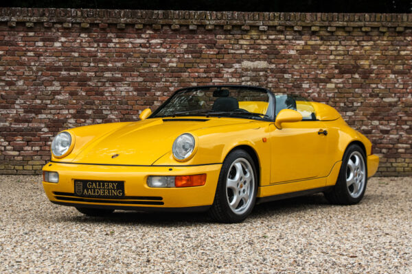 Porsche 964 Speedster Small Body “49.000 kms – Speedgelb” 1993