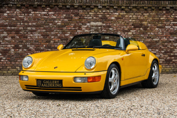 Porsche 964 Speedster Small Body “49.000 km – Speedgelb” 1993