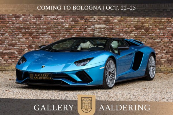 Lamborghini Aventador S Roadster “Blu Aegir over Bianco Polar” 2018