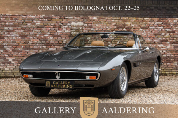 Maserati Ghibli 4.7 Spyder “The original, straight from the factory” 1969