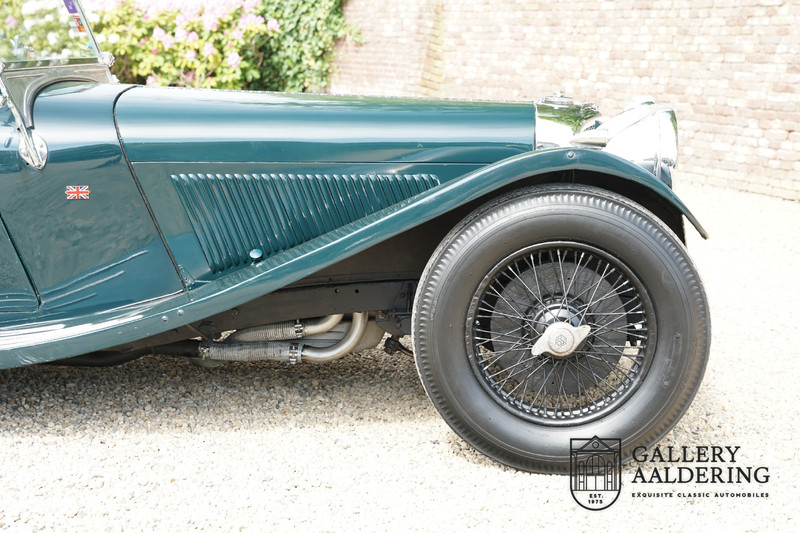 Franklin Mint - Jaguar SS-100 de 1938 - 1:24 - Modèle de Franklin Mint - Jaguar SS-100 de 1938 - 1:24 - Modèle de