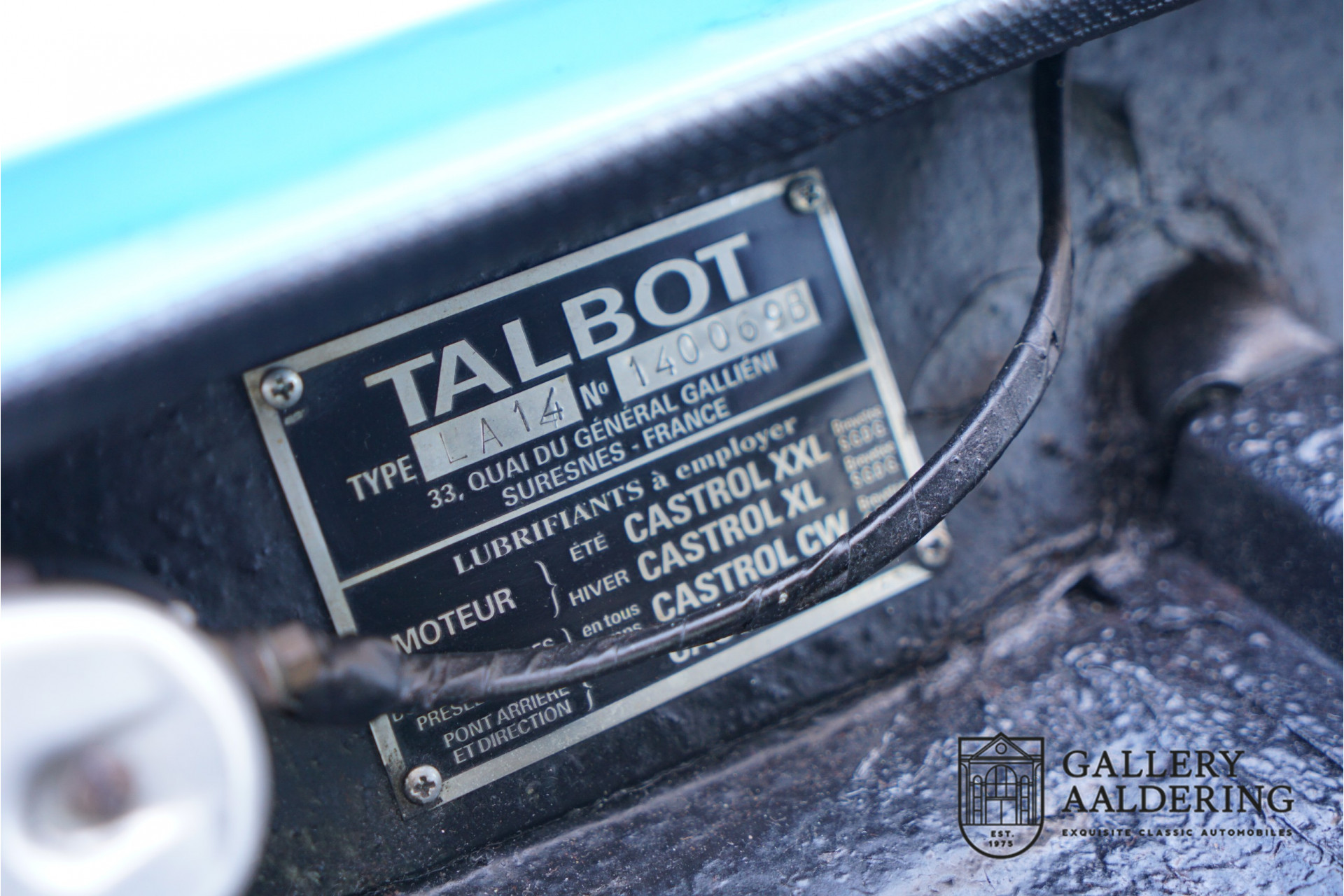 Talbot Lago Instrument Talbot Lago T14 V8 America Coupe 1958 for sale - Gallery Aaldering