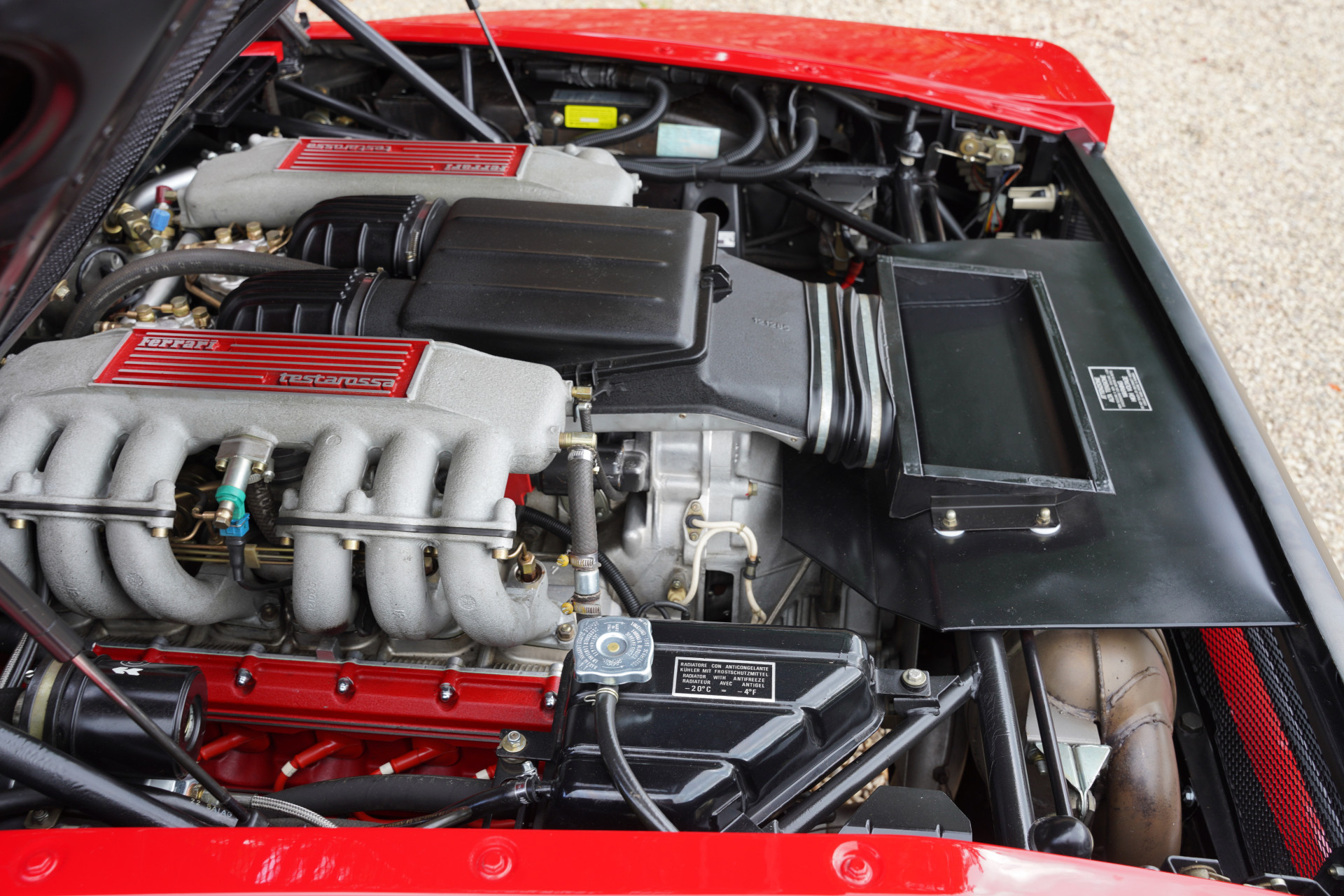 Testarossa Radiateur Motor Ferrari Testarossa